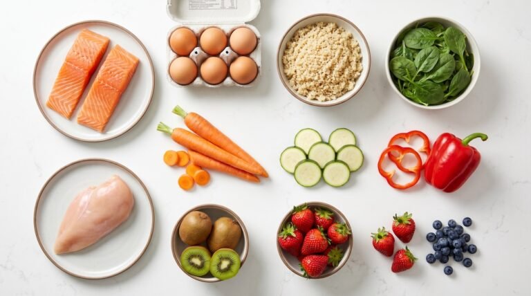 Selección de alimentos permitidos en la fase de eliminación de la dieta baja en FODMAP para colon irritable